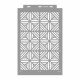 Diagonal 08 stencil - 3D - 38x60 cm maxi