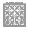 Elegant lace painting stencil - 38x42 cm