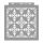 Elegant lace painting stencil - 38x42 cm