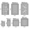 Tree of life painting stencil - 38x60 cm 01