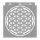 Flower of life 01 painting stencil - 31x35 cm
