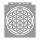 Flower of life 01 painting stencil - 38x42 cm