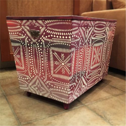 Ezerlyuk stencil - Festő - 31x35 cm közepes