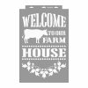 Farmhouse stencil - Festő - 38x60 cm maxi