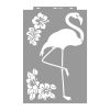 Flamingó stencil - Festő - 59x89 cm ultra