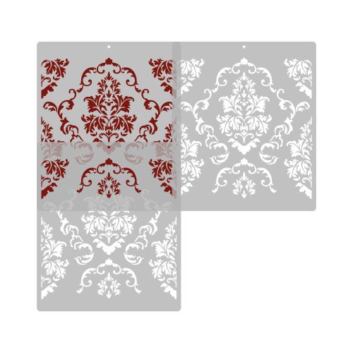 F.ORyou Antoinette stencil - 3D - 40x47 cm