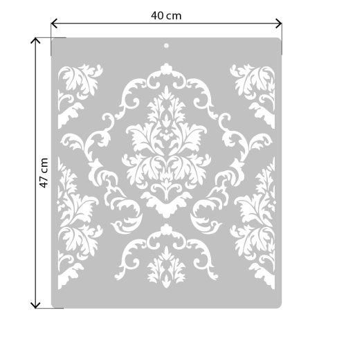 F.ORyou Antoinette stencil - 3D - 40x47 cm