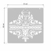 F.ORyou Budapest stencil - 3D - 61x60 cm