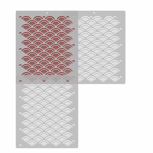 F.ORyou Dagály stencil - 3D - 31x37 cm