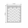 F.ORyou Fuvallat stencil - 3D - 31x37 cm