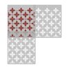 F.ORyou Jégvirág stencil - 3D - 31x37 cm