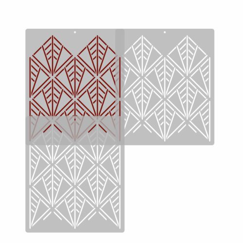 F.ORyou Léna stencil - 3D - 31x37 cm