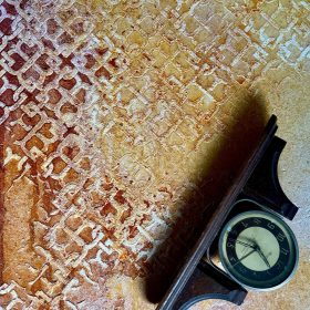 F.ORyou Rattan stencil - 3D - 31x37 cm