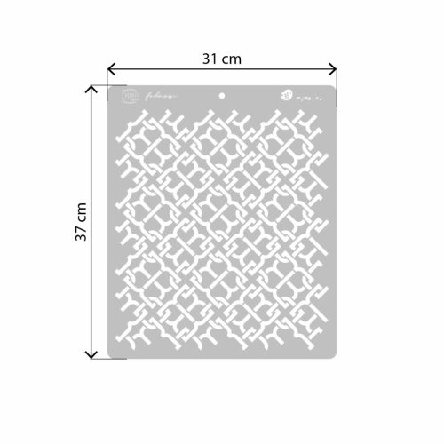 F.ORyou Rattan stencil - 3D - 31x37 cm