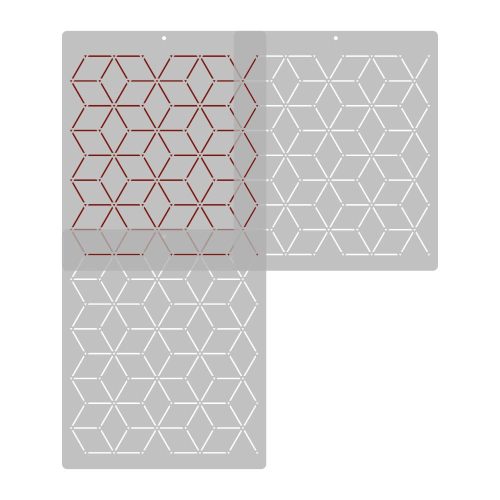 F.ORyou Sors stencil - 3D - 31x37 cm