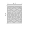 F.ORyou Sors stencil - 3D - 31x37 cm
