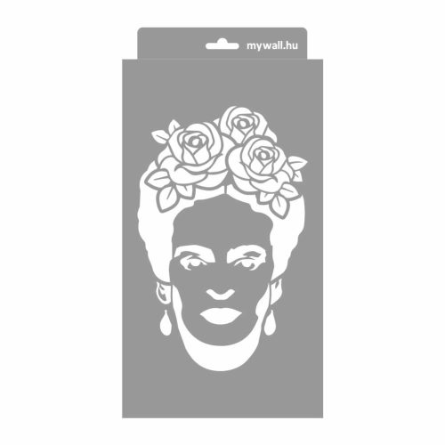 Frida stencil - Festő - 18x35 cm kicsi