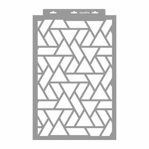 Geometria 02 stencil - Festő - 38x60 cm maxi