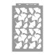 Ginkgo stencil - 3D - 38x60 cm maxi 1
