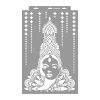 Glamour stencil - Festő - 38x60 cm maxi