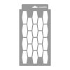 Mesh 3D stencil - 18x35 cm