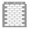 Mesh 3D stencil - 31x35 cm
