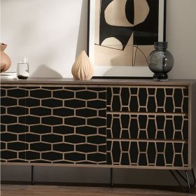 Háló stencil - festő - 18x23 cm mini