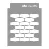 Mesh painting stencil - 18x23 cm