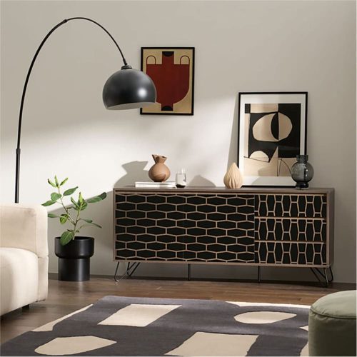 Háló stencil - festő - 38x42 cm nagy