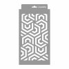 Hatszög 05 stencil - Festő - 18x35 cm kicsi