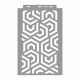Hexagon 05 painting stencil - 38x60 cm 02