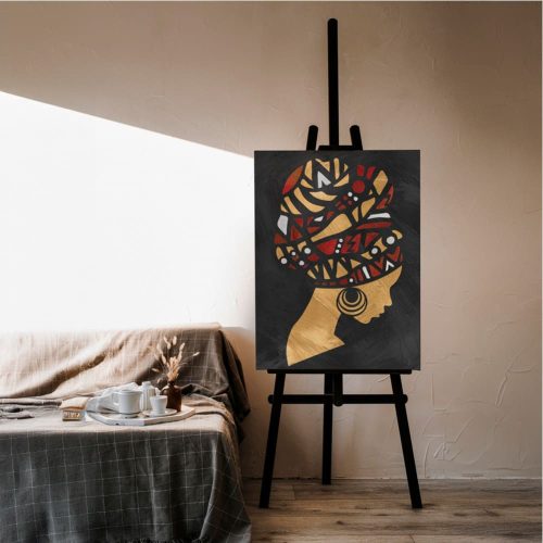 Hello Afrika stencil - Festő - 45x65 cm giga