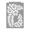 Hibiszkusz stencil - Festő - 59x89 cm ultra