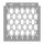 Wire mesh painting stencil - 31x35 cm