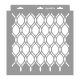 Wire mesh painting stencil - 31x35 cm