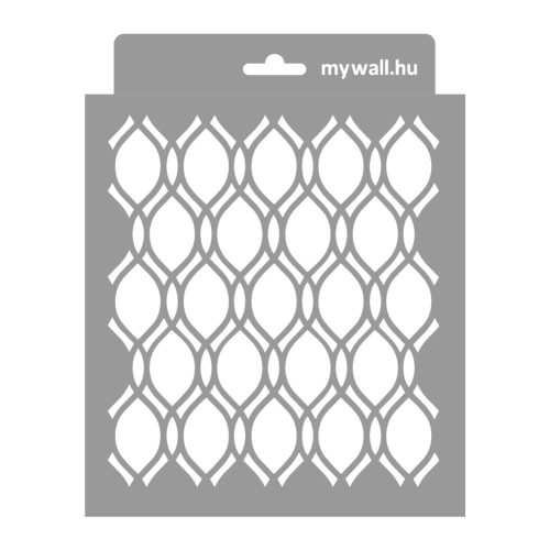Wire mesh painting stencil - 18x23 cm