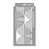 Hullám 04 stencil - Festő - 18x35 cm kicsi