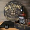 I love JD painting stencil - 31x35 cm