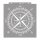 Compass painting stencil - 59x63 cm 01
