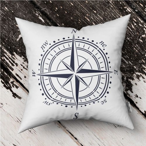 Compass 3D stencil - 59x63 cm 01