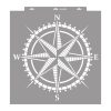 Compass painting stencil - 59x63 cm 02
