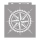 Compass painting stencil - 38x42 cm 02