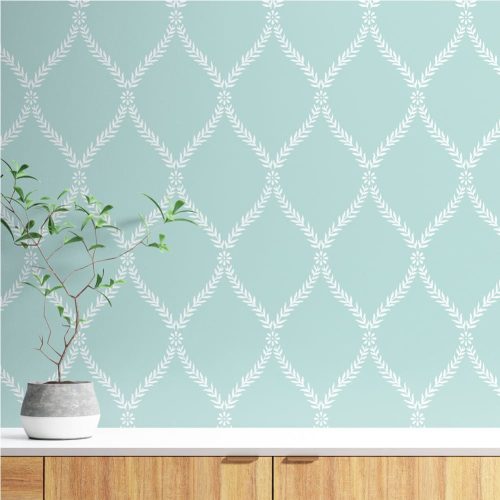 Kakukkfű stencil - Festő - 59x89 cm ultra