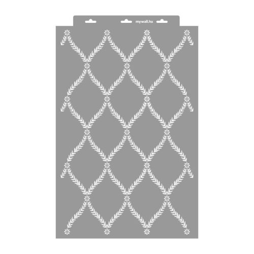 Kakukkfű stencil - Festő - 38x60 cm maxi