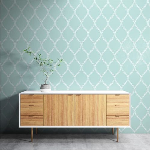 Kakukkfű stencil - Festő - 38x60 cm maxi