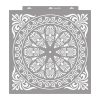 Kalkutta stencil - Festő - 59x63 cm extra 2