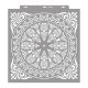 Kalkutta stencil - Festő - 59x63 cm extra 2
