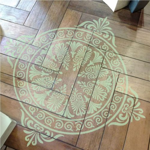 Kalkutta stencil - Festő - 59x63 cm extra 2