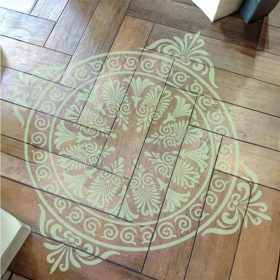 Kalkutta stencil - Festő - 18x35 cm kicsi