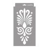 Kalkutta stencil - Festő - 18x35 cm kicsi